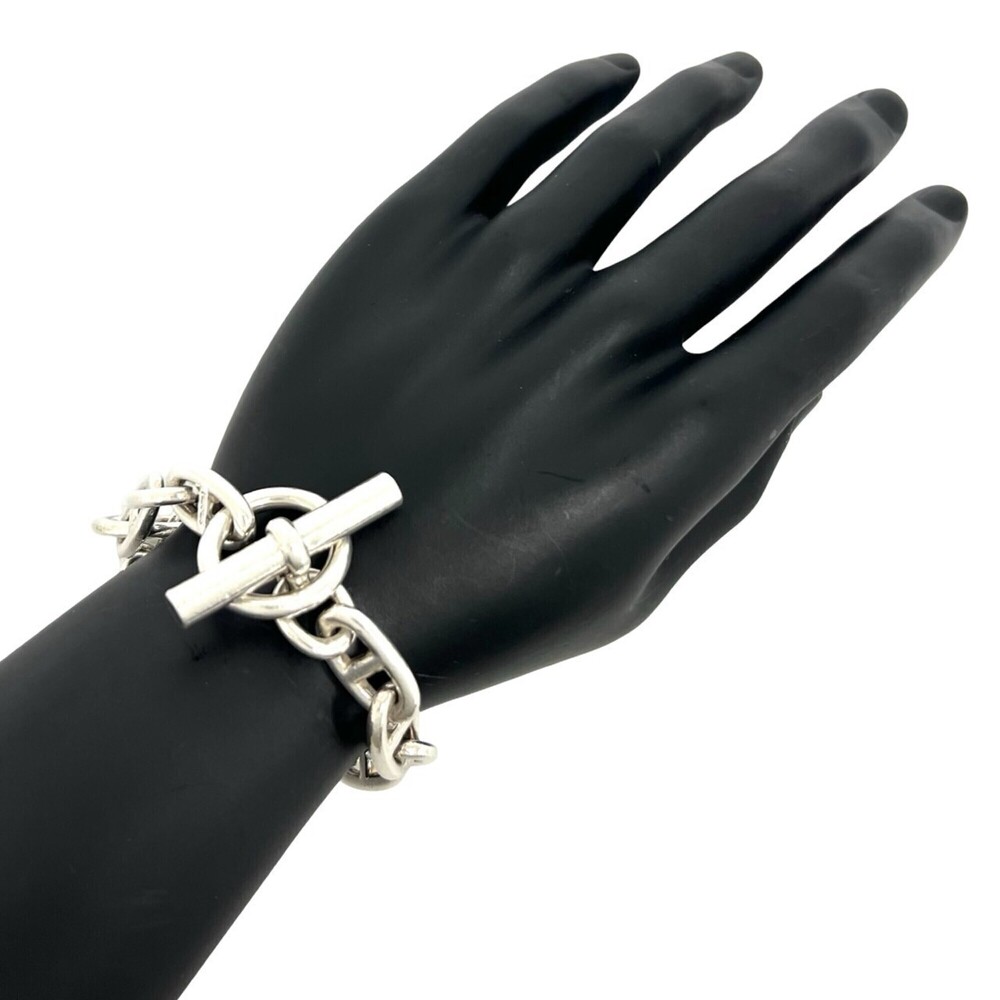 HERMES Vintage Margiela Era Chaine d'Ancre GM 13-link Bracelet, Sterling Silv... - Picture 2 of 6